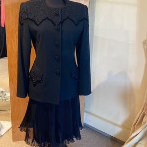 Nolan Miller, size 10 jacket and skirt